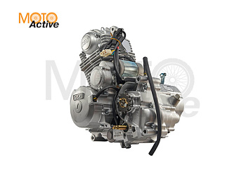 Двигатель 250см3 в сборе ZS 165FMM (CBB250D) 223см3, возд. охл. электростартер (для ATV 4 пер ревер)